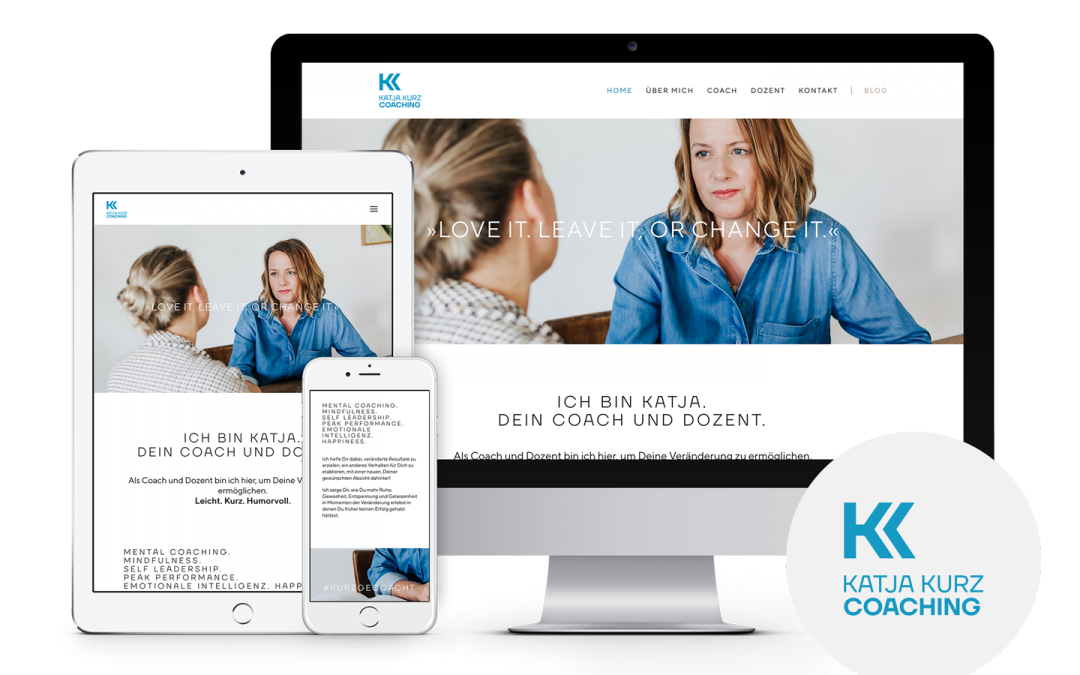 Katja Kurz Coaching – Corporate Design & Web